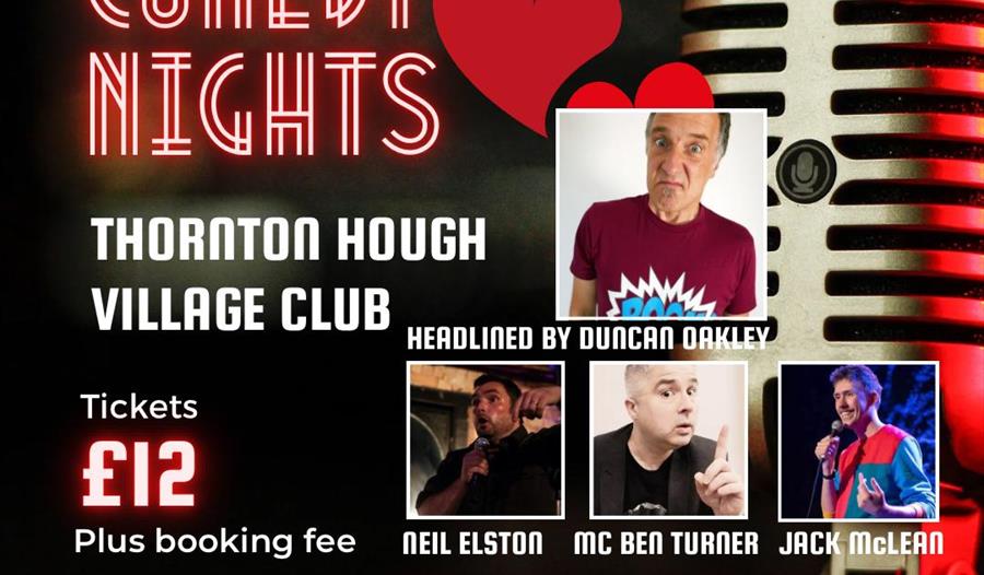 Comedy Night,Valentines Day,Thornton Hough,