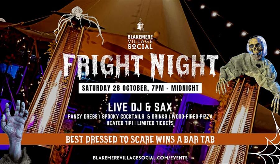 Blakemere village fright night poster