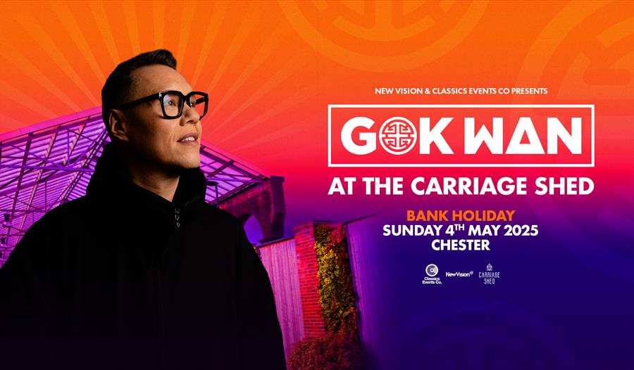 fashion guru,dj,gok wan,carriage shed,open air party,Chester