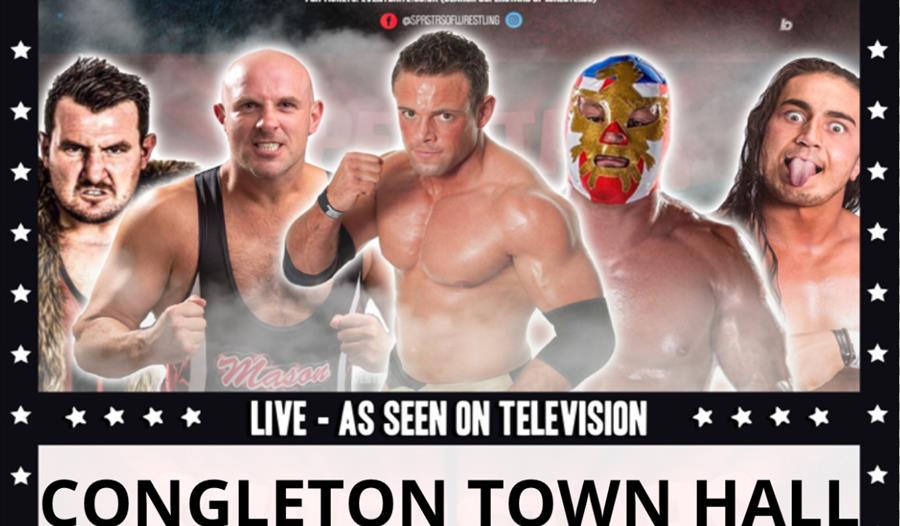 wrestling,competition,worldwide,event,congleton town hall,as seen on tv