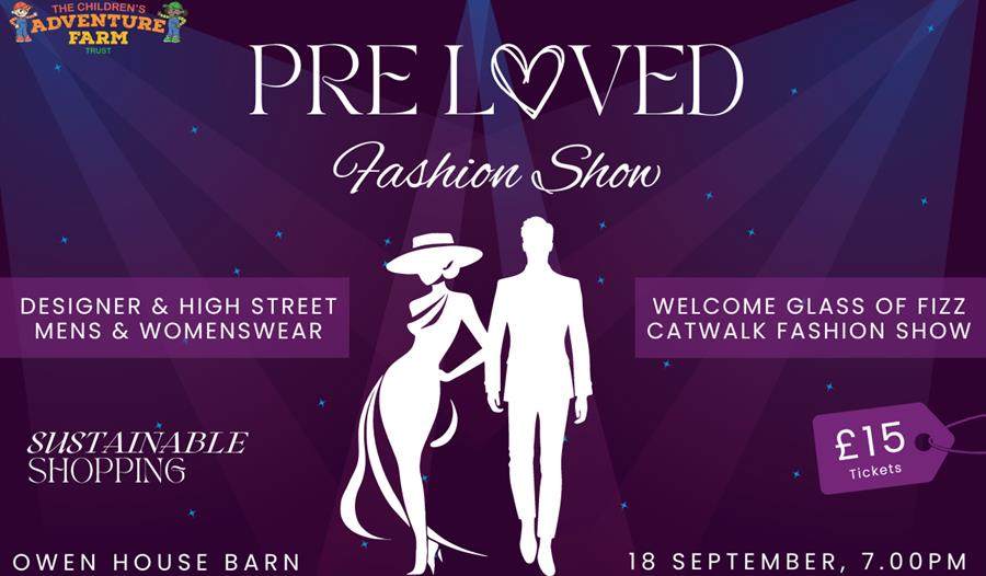 pre loved fashion show,designer fashion,high street fashion,catwalk,shopping