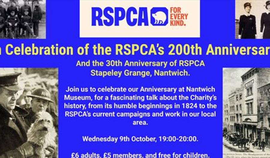 RSPA,200th anniversary,celebration,charity,nantwich museum