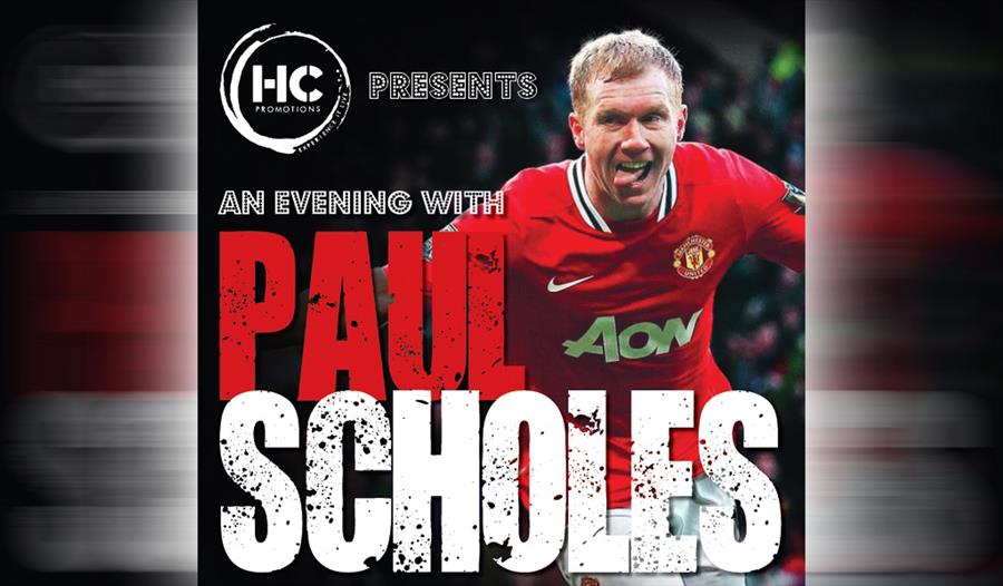 Paul Scholes,Talk,theatre,Parr Hall