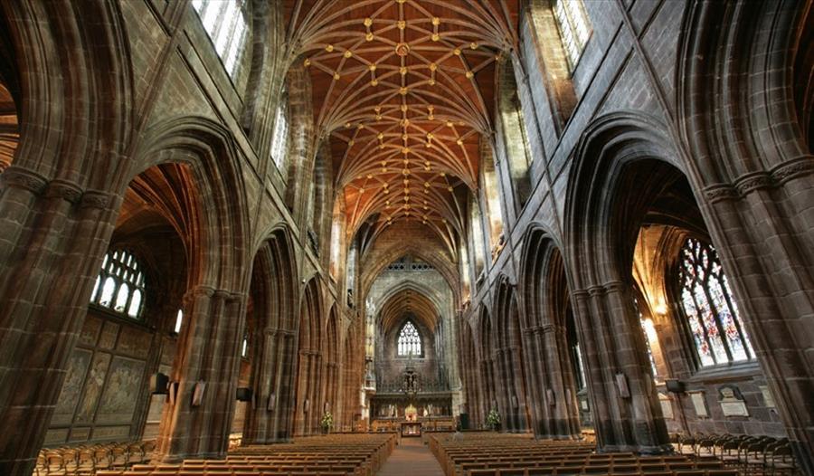 The Nave at Chester Cathedral,concert,music,james bond