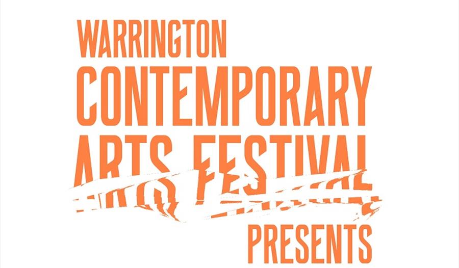 Warrington Contemporary Arts Festival presents, poster