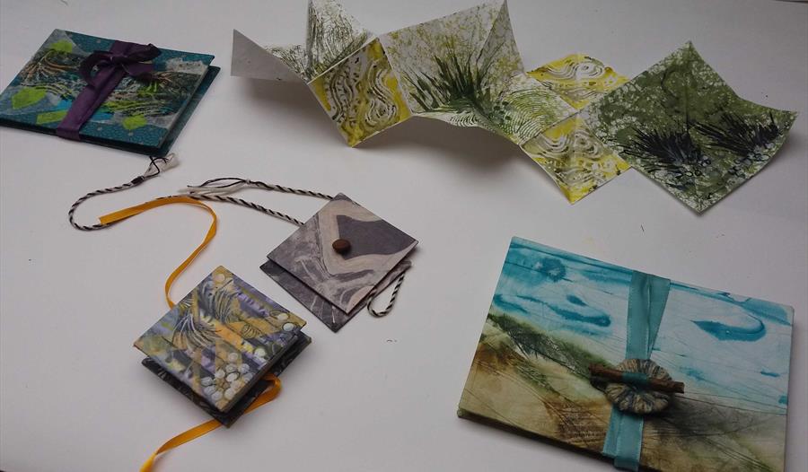 Make a book,workshop,Macclesfield Silk Museum