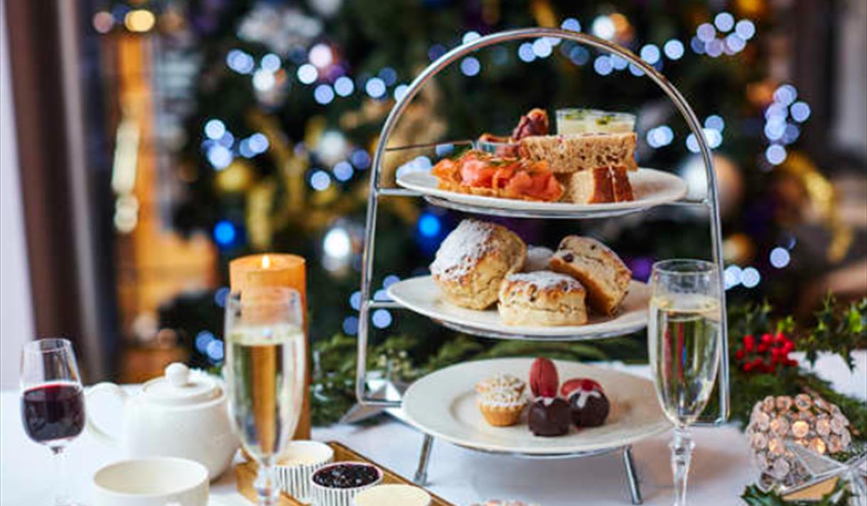 Festive Afternoon tea,christmas,abode hotel,chester