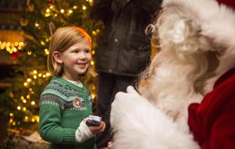 Meet Father Christmas,quarry bank,national trust,family event,christmas,santa