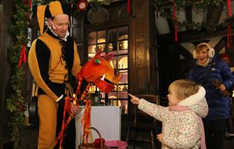 Deck the halls,Little Moreton Hall,Christmas,festive