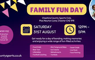 family fun day,activities,family friendly,live music,food stalls,cheshire