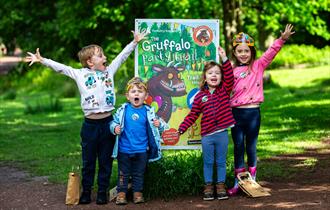 family fun, delamere forest,gruffalo,special appearance,forest,outdoors,