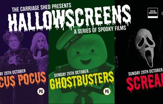 Hallowscreens at Carriage Shed