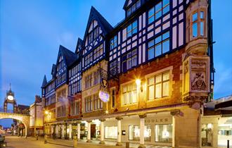 The Chester Grosvenor, situated in the heart of beautiful Chester