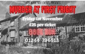 Halloween,murder mystery,evening,black box events,bumbury arms,cheshire