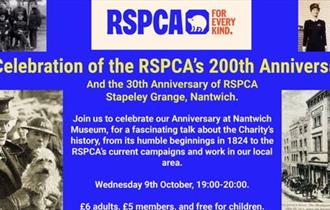 RSPA,200th anniversary,celebration,charity,nantwich museum