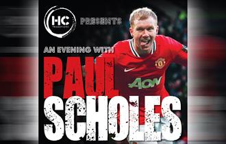 Paul Scholes,Talk,theatre,Parr Hall