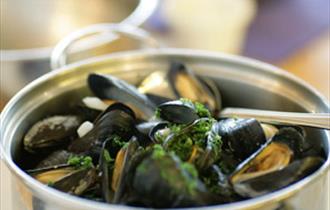 Belgium restaurant Moules a Go-Go serving mussels