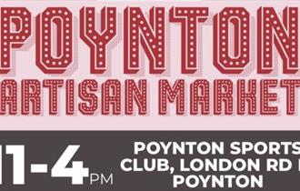 Poynton artisan market poster