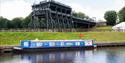 Stunning views of Anderton Boat Lift and the canal side