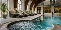 Pool and Spa at Rowton Hall luxury wedding