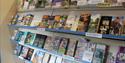 A range of leaflets and brochures available at Congleton Tourist Information Centre