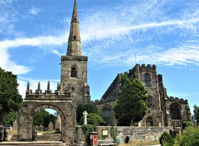 St Mary's, Astbury. Photo credit: G Laird