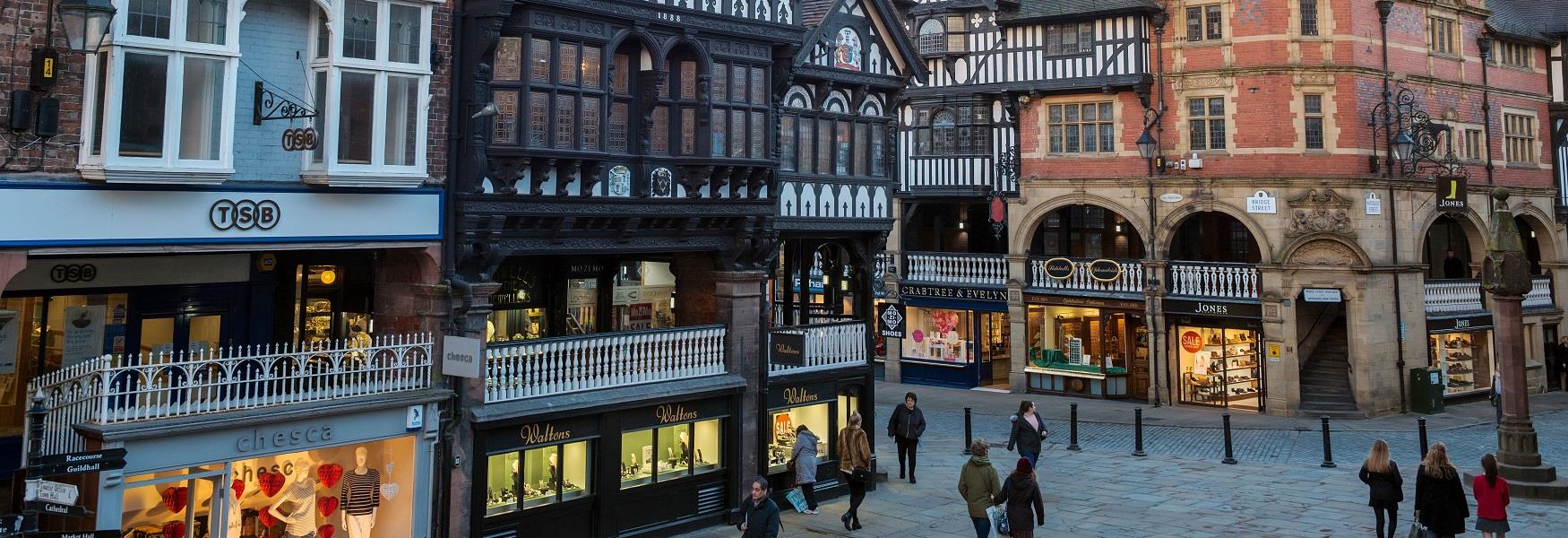 Shops on the Rows, Chester