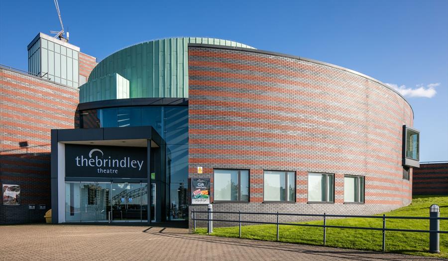 The exterior of The Brindley Theatre