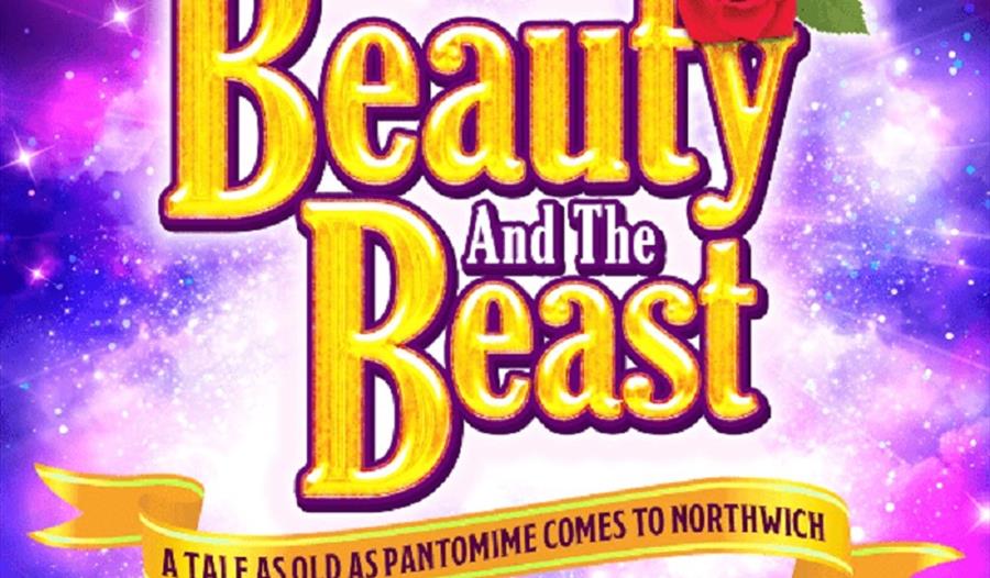 Beauty and The Beast Pantomime poster