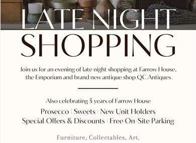 late night shopping,blakemere village,shopping,gifts,special offers,discounts,