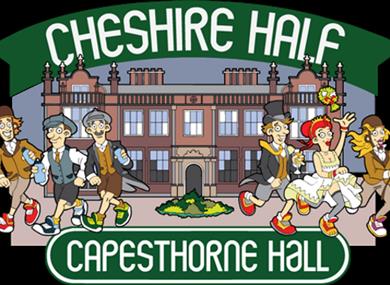 Cheshire half marathon, Capesthorne Hall