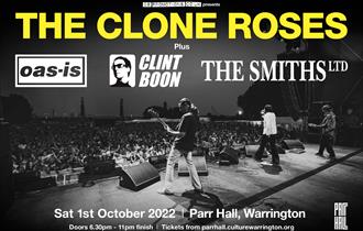 The Clone Roses plus Oas-is, The Smiths Ltd and Clint Boon