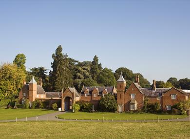 Stunning view of Combermere Abbey Cottages