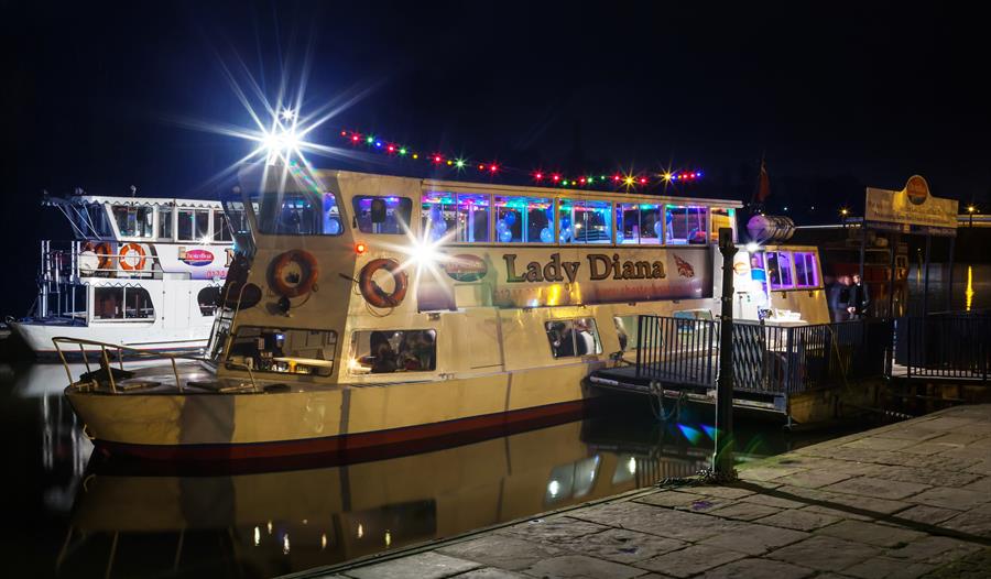 ChesterBoat Christmas Party Nights Afloat Lady Diana Boat