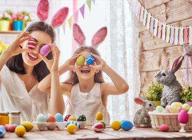 Easter fun,activities,crafts,easter eggs,grosvenor pulford hotel,family friendly