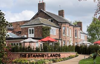 The Stanneylands exterior with fine reputation of classic British food