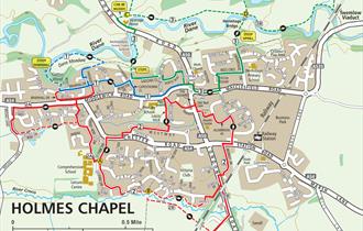 Easy Walks around Holmes Chapel - Route 2