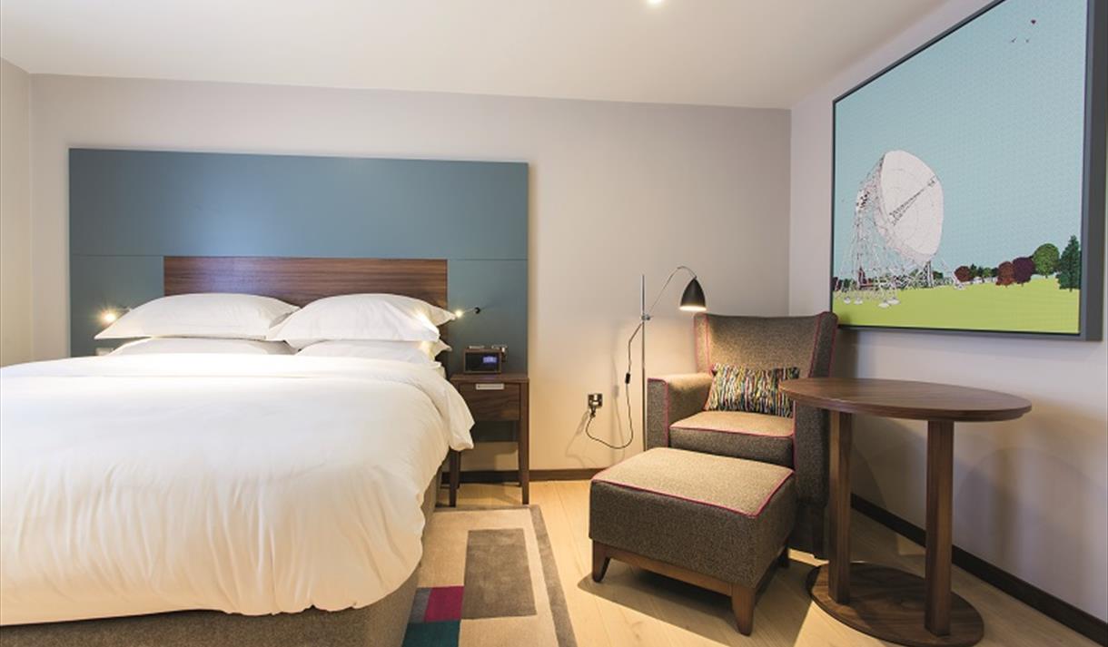 Guest bedrooms furnished to a high standard at Cottons Hotel & Spa