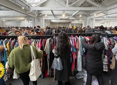 Vintage sale,clothing,chester cathedral,clothes sale
