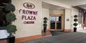 The Crowne Plaza Hotel, Chester entrance
