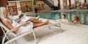 Relaxing poolside at Rowton Hall Hotel & Spa