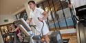 Use the gym at Rowton Hall Hotel & Spa