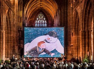 The Snowman Chester Cathedral