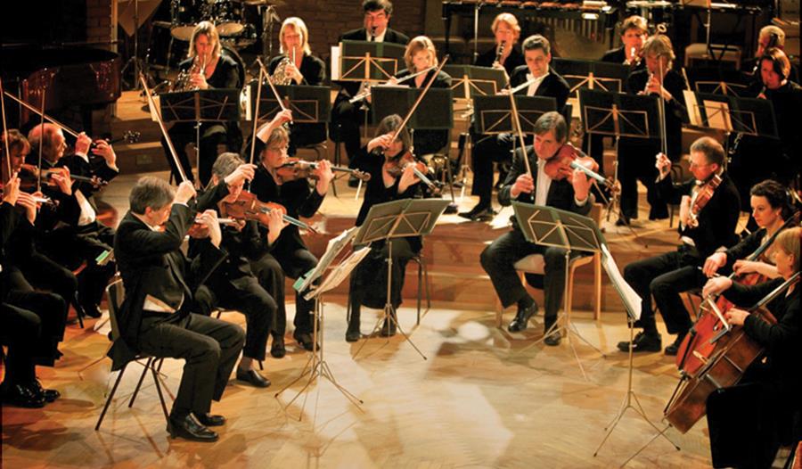 Northern Chamber Orchestra performs at Tatton Park Mansion at Christmas