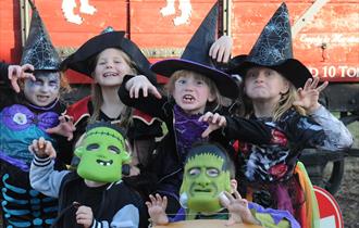 Halloween trail, stories and scariest costume prizes