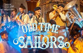 Concert,old time sailors,singing,dancing,entertainment,national waterways museum