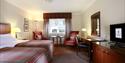 Classic Twin room at Portal Hotel, Cheshire