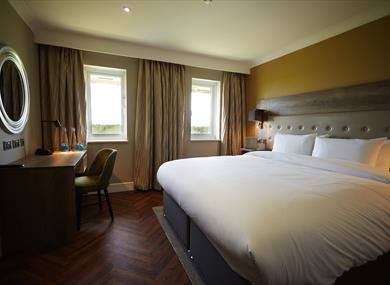 A recently refurbished room at Wychwood Park Hotel, Crewe