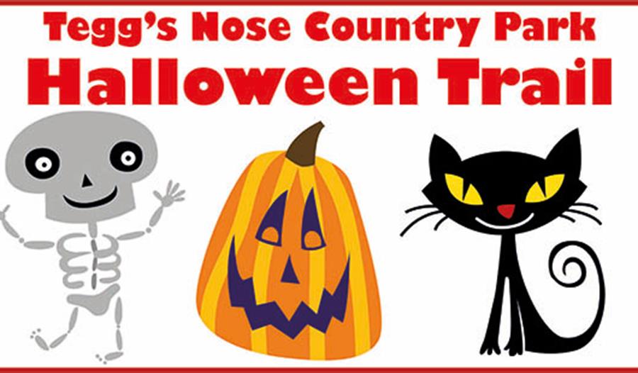 Teggs nose country park halloween trail poster