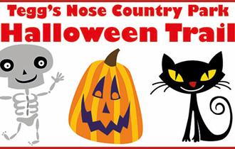 Teggs nose country park halloween trail poster